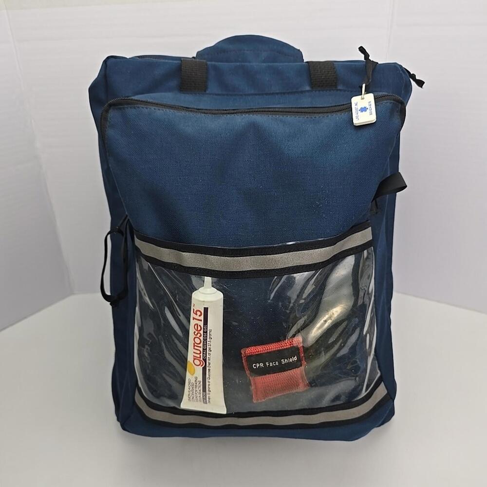 Vintage Transport  Pack with Vintage Expired Medicine & Medical Supplie